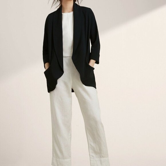 Aritzia Wilfred Chevalier Jacket- Relaxed Open Front Blazer - Picture 2 of 11